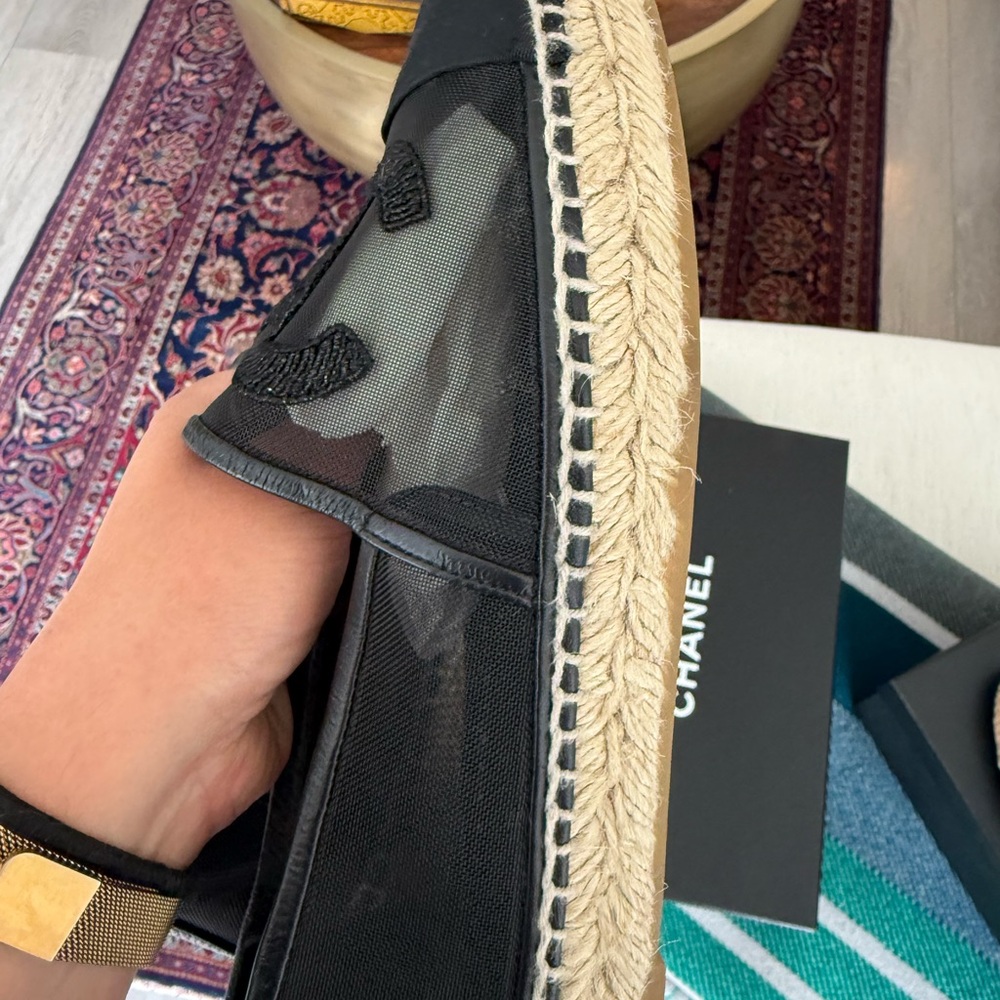 Chanel Mesh Espadrilles - Picture 9 of 11